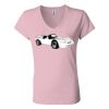 Women’s Jersey V-Neck Tee Thumbnail