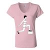 Women’s Jersey V-Neck Tee Thumbnail