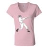Women’s Jersey V-Neck Tee Thumbnail