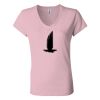 Women’s Jersey V-Neck Tee Thumbnail