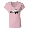Women’s Jersey V-Neck Tee Thumbnail