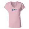 Women’s Jersey V-Neck Tee Thumbnail