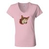 Women’s Jersey V-Neck Tee Thumbnail
