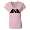 Women’s Jersey V-Neck Tee Thumbnail