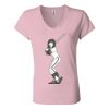 Women’s Jersey V-Neck Tee Thumbnail
