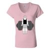 Women’s Jersey V-Neck Tee Thumbnail