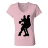 Women’s Jersey V-Neck Tee Thumbnail