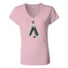 Women’s Jersey V-Neck Tee Thumbnail