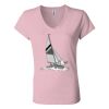 Women’s Jersey V-Neck Tee Thumbnail
