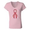 Women’s Jersey V-Neck Tee Thumbnail