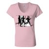 Women’s Jersey V-Neck Tee Thumbnail