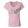 Women’s Jersey V-Neck Tee Thumbnail