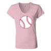 Women’s Jersey V-Neck Tee Thumbnail