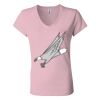Women’s Jersey V-Neck Tee Thumbnail