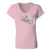 Women’s Jersey V-Neck Tee Thumbnail