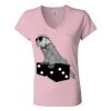Women’s Jersey V-Neck Tee Thumbnail