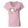 Women’s Jersey V-Neck Tee Thumbnail