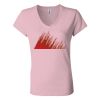 Women’s Jersey V-Neck Tee Thumbnail