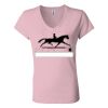 Women’s Jersey V-Neck Tee Thumbnail