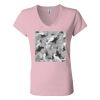 Women’s Jersey V-Neck Tee Thumbnail