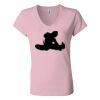 Women’s Jersey V-Neck Tee Thumbnail