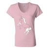 Women’s Jersey V-Neck Tee Thumbnail