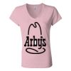 Women’s Jersey V-Neck Tee Thumbnail