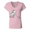 Women’s Jersey V-Neck Tee Thumbnail