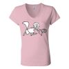 Women’s Jersey V-Neck Tee Thumbnail
