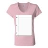 Women’s Jersey V-Neck Tee Thumbnail