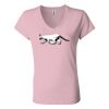 Women’s Jersey V-Neck Tee Thumbnail