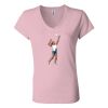 Women’s Jersey V-Neck Tee Thumbnail