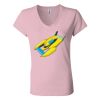 Women’s Jersey V-Neck Tee Thumbnail