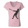 Women’s Jersey V-Neck Tee Thumbnail