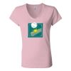 Women’s Jersey V-Neck Tee Thumbnail