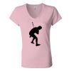 Women’s Jersey V-Neck Tee Thumbnail