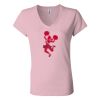 Women’s Jersey V-Neck Tee Thumbnail