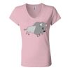 Women’s Jersey V-Neck Tee Thumbnail