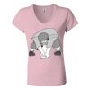 Women’s Jersey V-Neck Tee Thumbnail