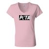 Women’s Jersey V-Neck Tee Thumbnail