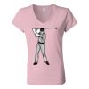 Women’s Jersey V-Neck Tee Thumbnail