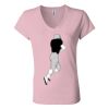Women’s Jersey V-Neck Tee Thumbnail