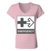 Women’s Jersey V-Neck Tee Thumbnail