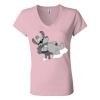 Women’s Jersey V-Neck Tee Thumbnail