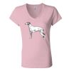 Women’s Jersey V-Neck Tee Thumbnail