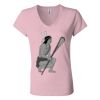 Women’s Jersey V-Neck Tee Thumbnail