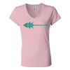Women’s Jersey V-Neck Tee Thumbnail