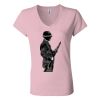 Women’s Jersey V-Neck Tee Thumbnail