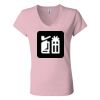 Women’s Jersey V-Neck Tee Thumbnail