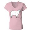 Women’s Jersey V-Neck Tee Thumbnail
